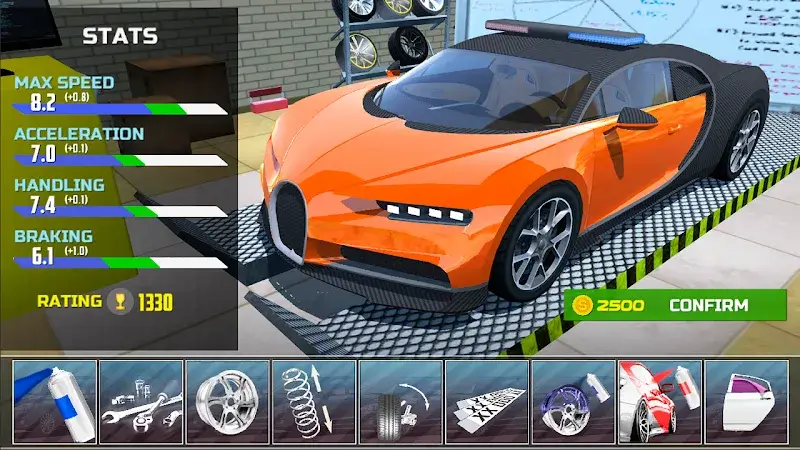 ميزة الأموال غير المحدودة لشراء السيارات والمنازل في لعبة Car Simulator 2.