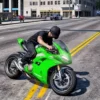 Driving Motor Racing Simulator