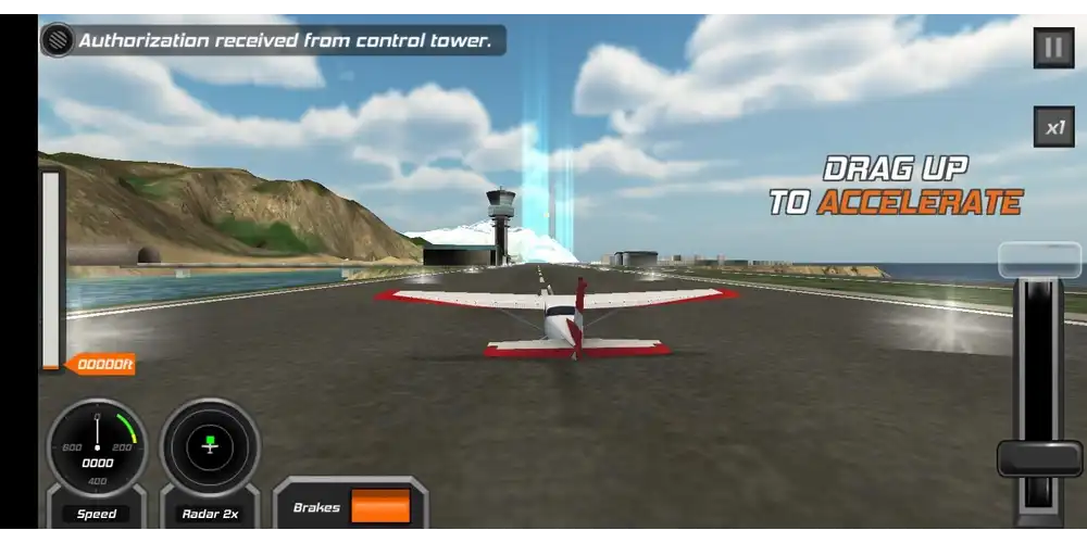 الاستمتاع بالطيران الحر واستكشاف الخريطة في تحميل Flight Pilot 3D مهكرة عملات غير محدودة للاندرويد.