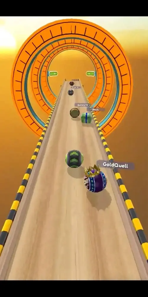 ميزة الأموال غير المحدودة لفتح جميع الكرات في لعبة Going Balls النسخة الكاملة.