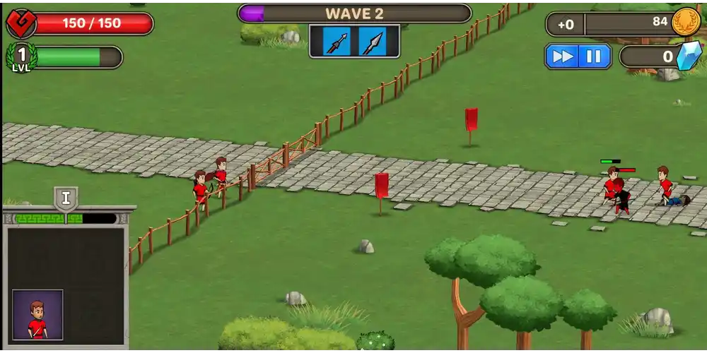 قيادة الجيوش وصد هجمات الأعداء في لعبة Grow Empire Rome مهكرة 2026.