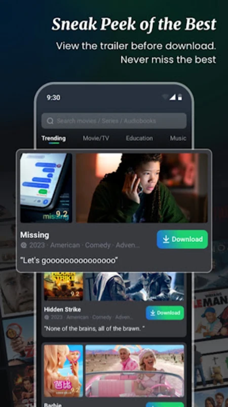 تفعيل الترجمة العربية التلقائية المتوافقة مع الفيديو في MovieBox النسخة الكاملة.