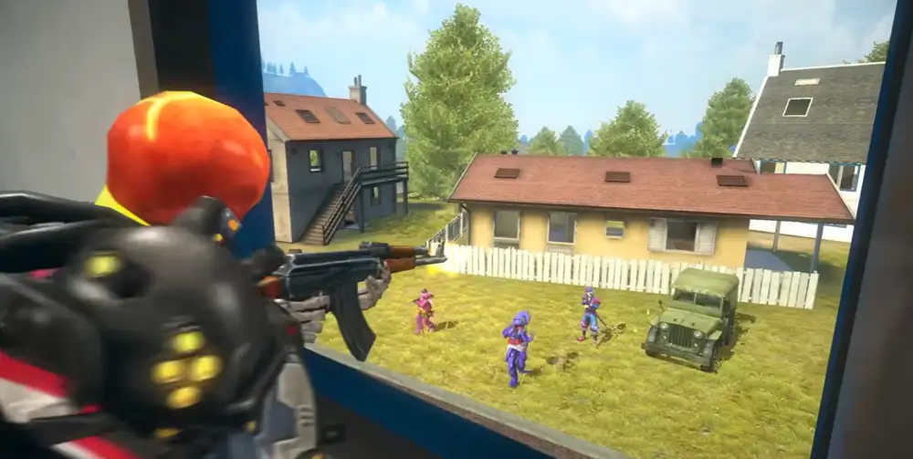 جرافيك مذهل بدقة عالية في لعبة فري فاير للكمبيوتر 2026 مجانا على نظام ويندوز 11.