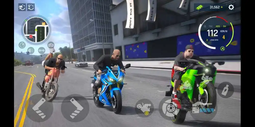 ميزة الأموال اللانهائية لشراء فئة الدراجات الخارقة (Class A) عبر تنزيل Driving Motor Racing Mod APK.