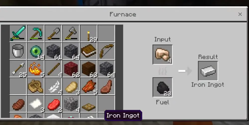 استكشاف الكهوف والموارد في عالم Minecraft المفتوح
