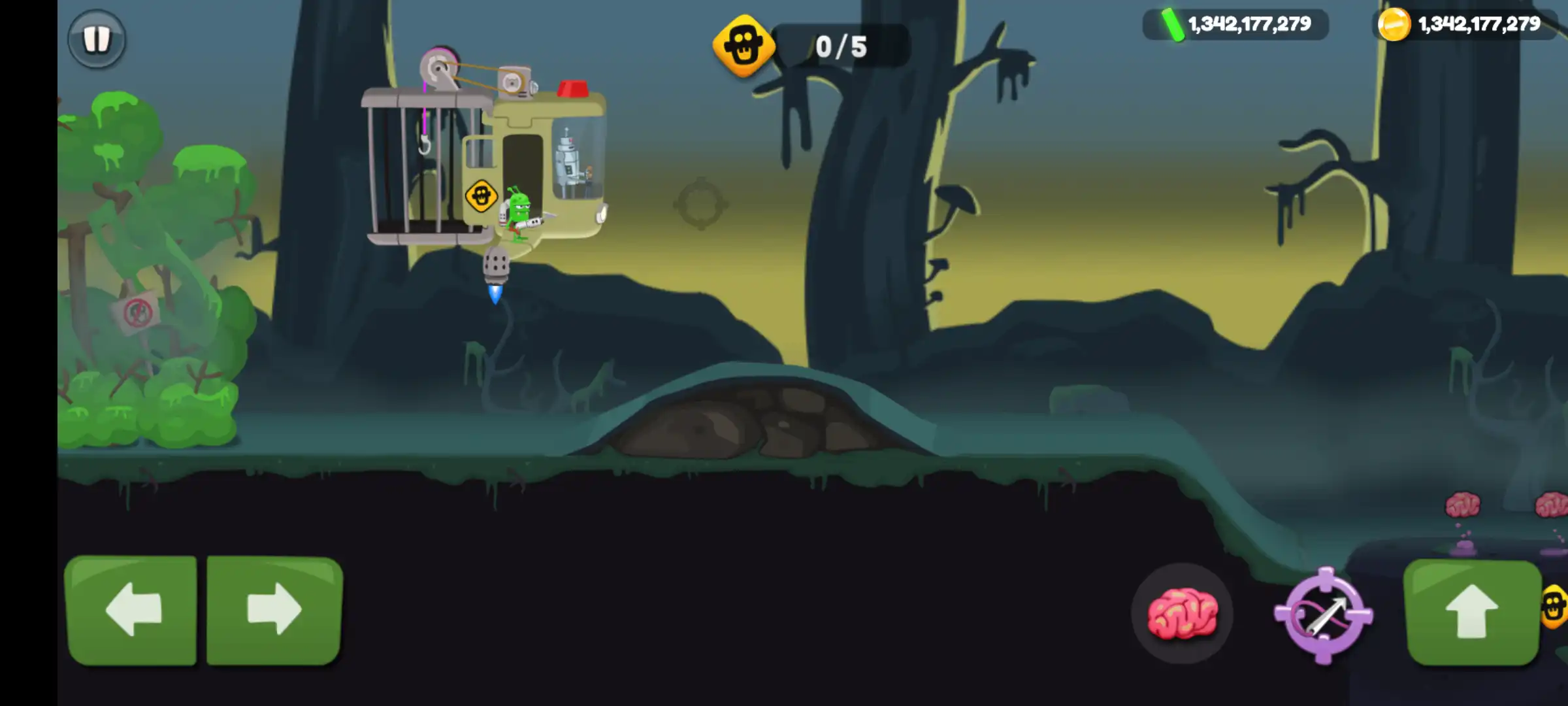استخدام الطائرات بدون طيار للبحث عن الزومبي في نسخة Zombie Catchers مهكرة للاندرويد.