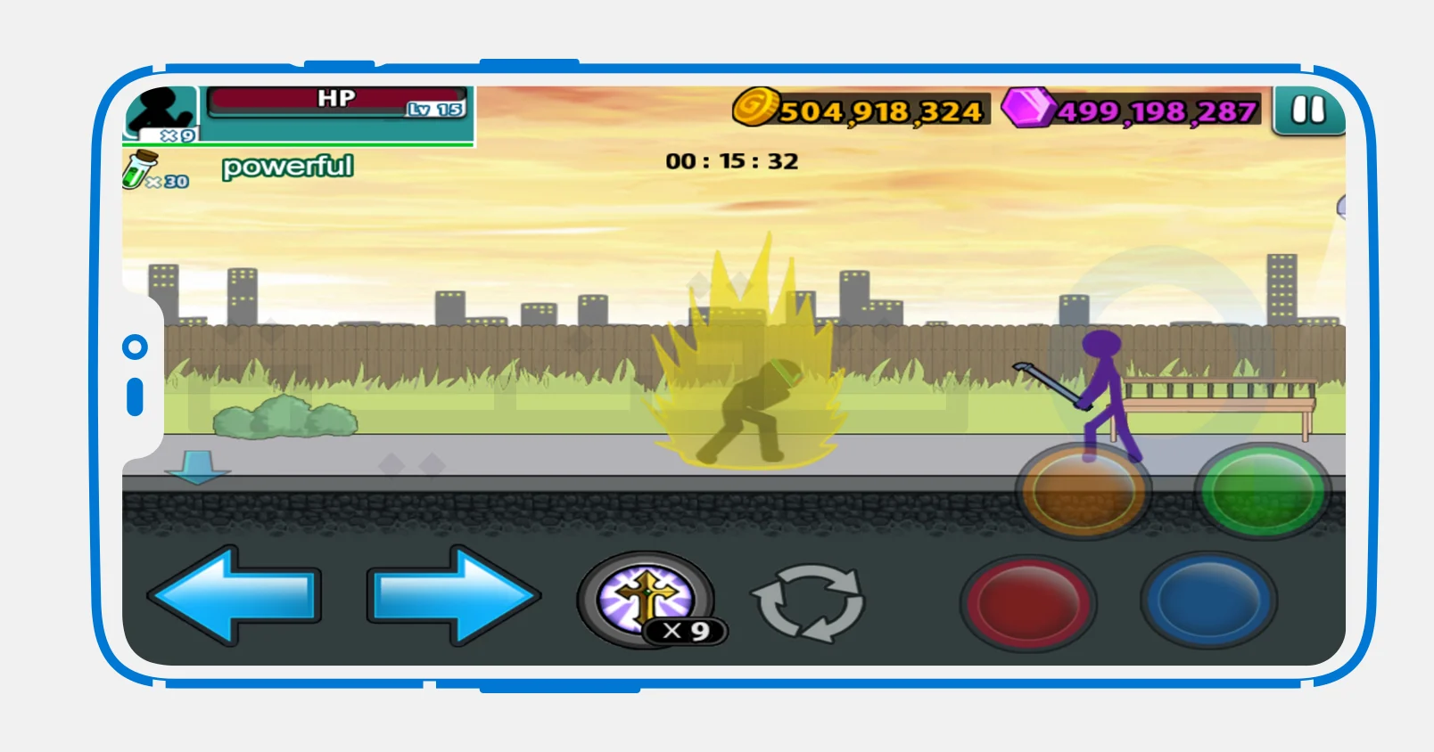 شخصيات لعبة Anger of Stick 5 مهكرة بعد التحديث الأخير