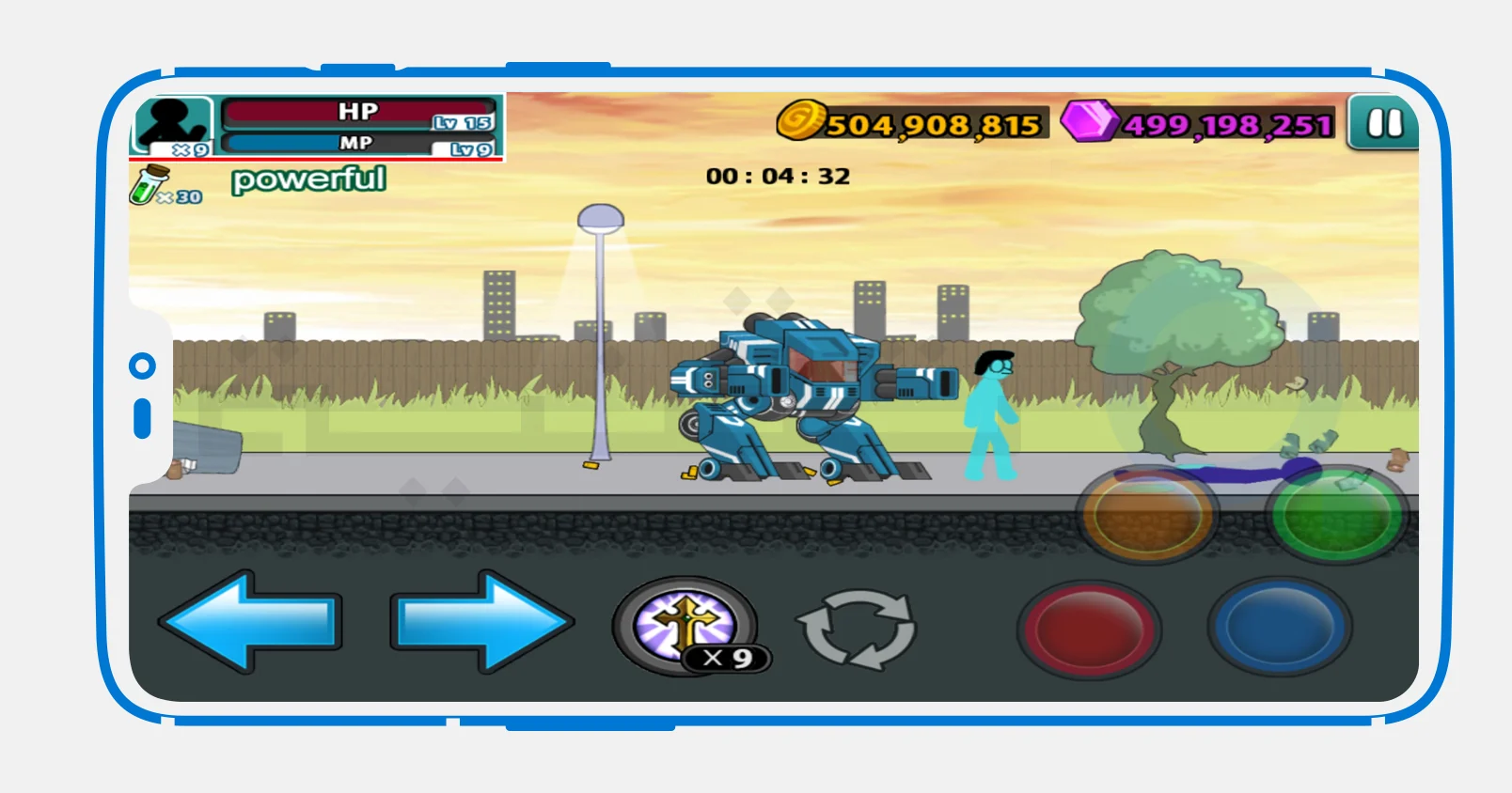 أنماط اللعب الجماعي في Anger of Stick 5 مهكرة للأندرويد