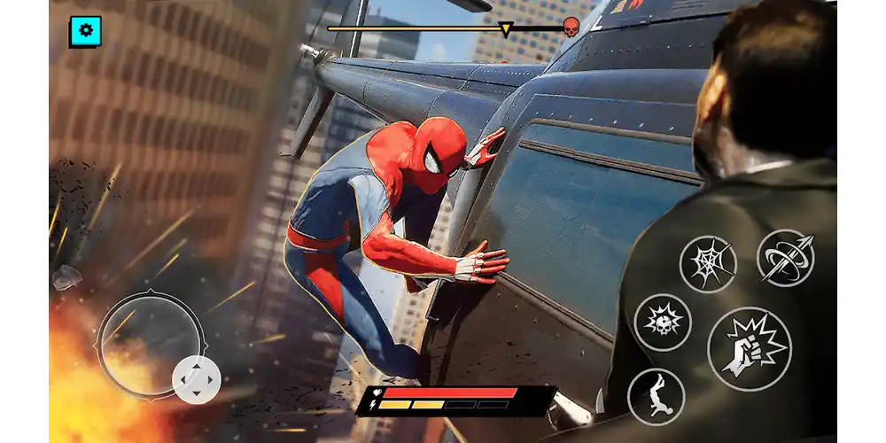 تحميل لعبة Spider Fighter 2 مهكرة 2026 للأندرويد احدث اصدار APK بجرافيك خيالي.