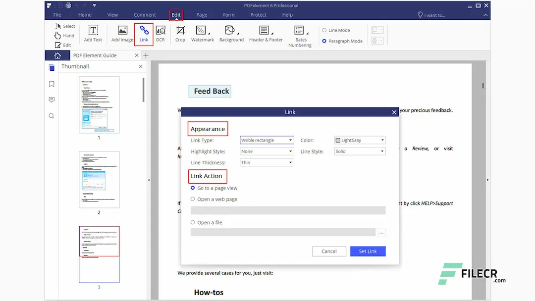 أدوات دمج عدة ملفات PDF أو تقسيمها بسهولة داخل برنامج Wondershare PDFelement مجانا.